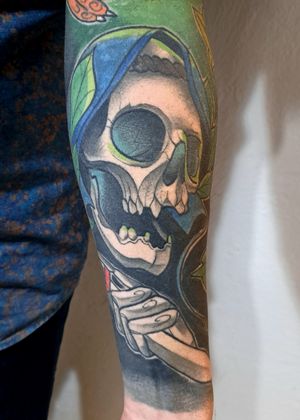 Craneo 
#tattoo #tatt #tatuajes #costarica #eddycorderotattoo #colortattoo #skull #dead 