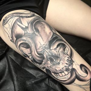 Tattoos by Jessica Fox in Buffalo, New York. Made at True Gloom Tattoo