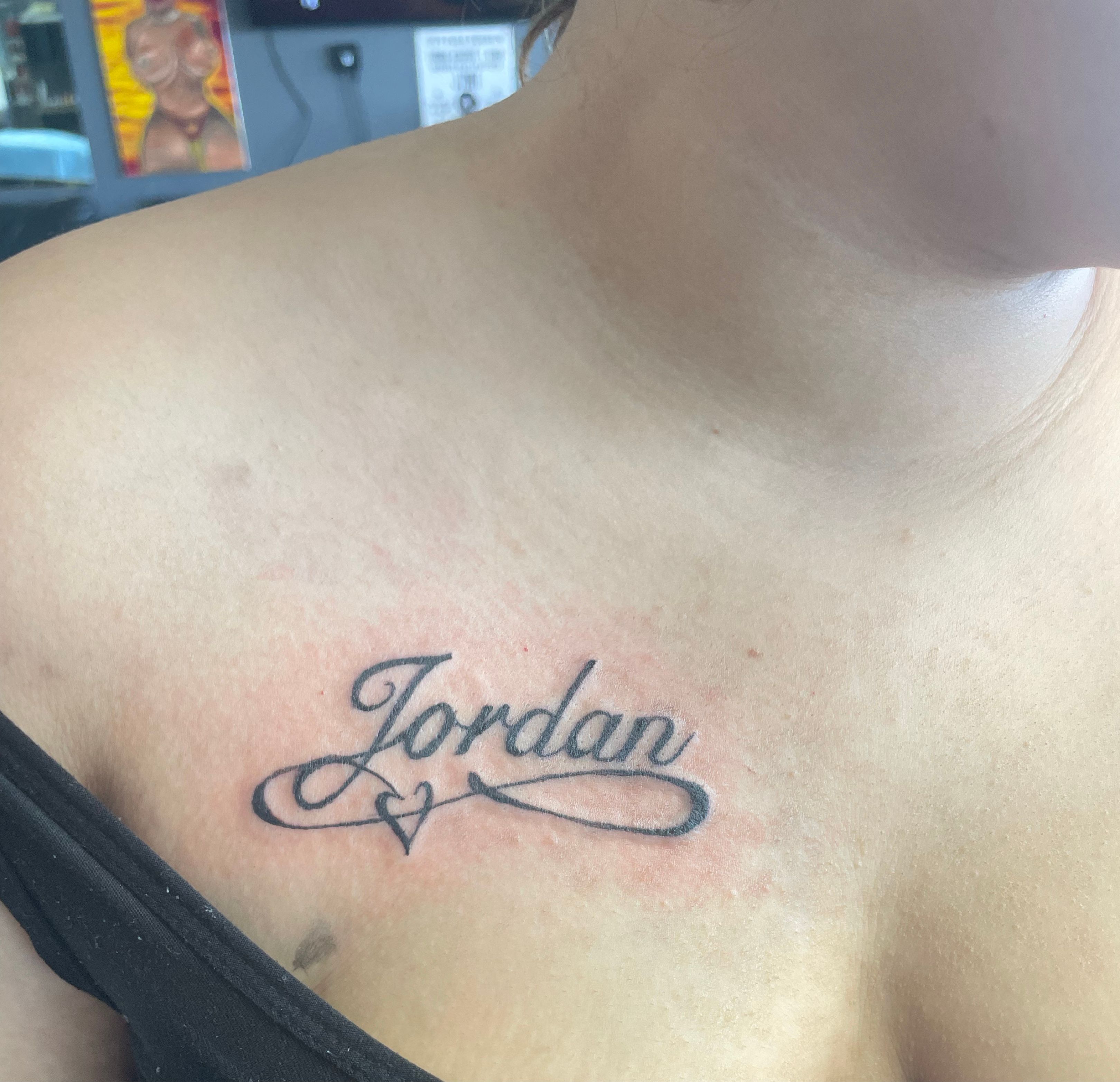 Tattoos With the Name Jordan - Bold & Personal