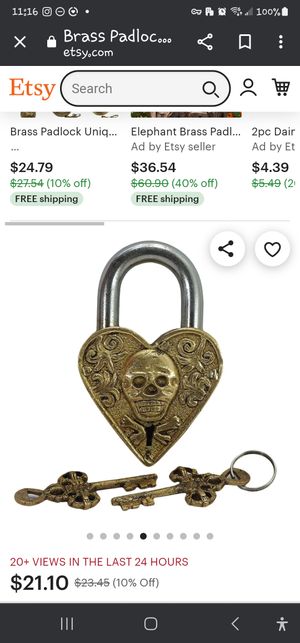 These are samples of the lock and key pad I'm thinking about for my 3D tattoo 