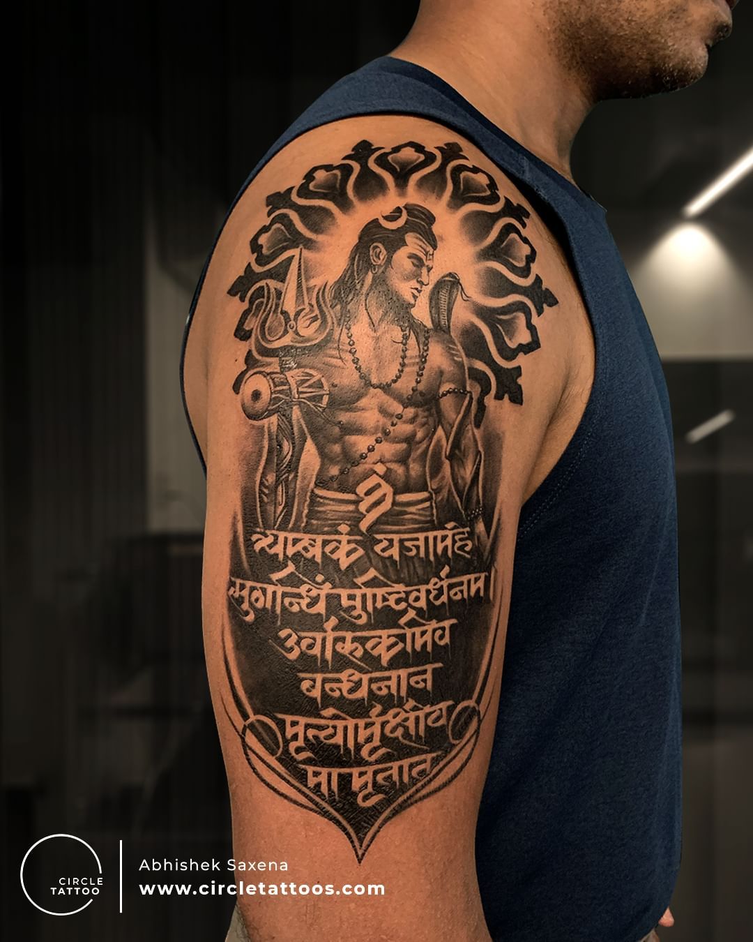 Couple of Amazing Lord Shiva Tattoos done at Skullz Tattooz