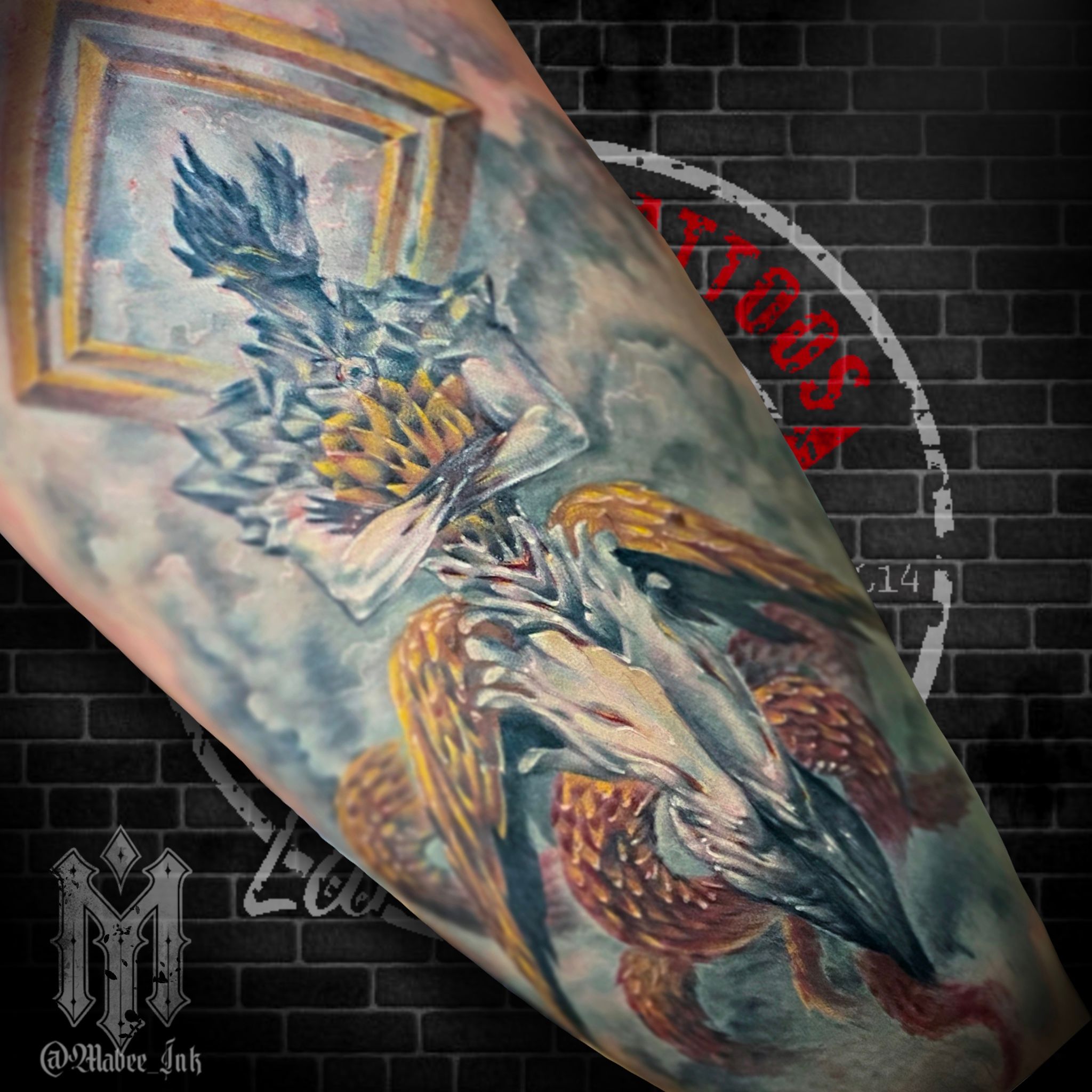 Seraphim Angel Demon Tattoos Waterproof Temporary Tattoo For Woman Men Sexy  Art Fake Tattoo Stickers Lasting Wrist Arm Tattoo  Temporary Tattoos   AliExpress