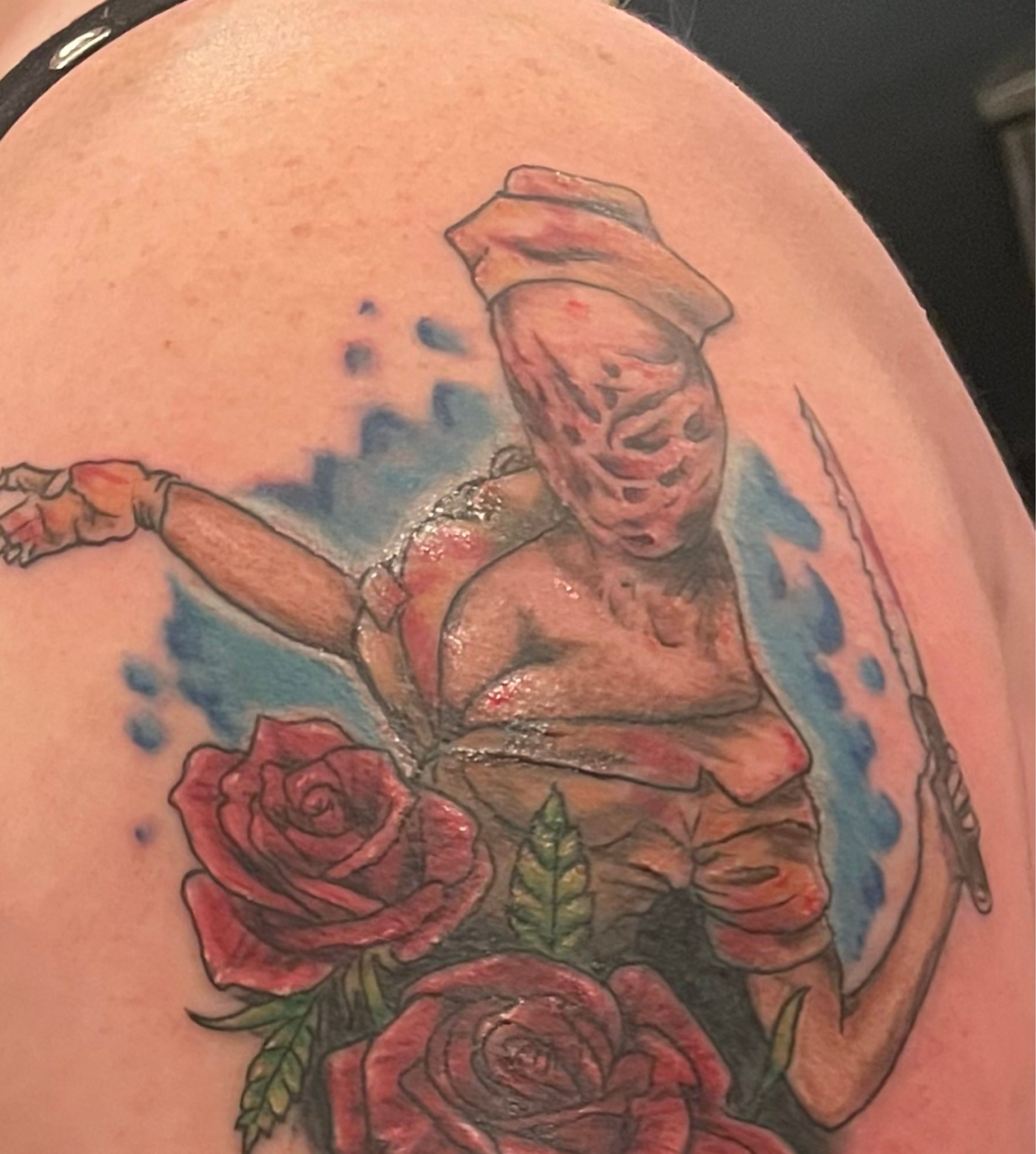 Silent hill Nurse  Tattoos Horror tattoo Top tattoos