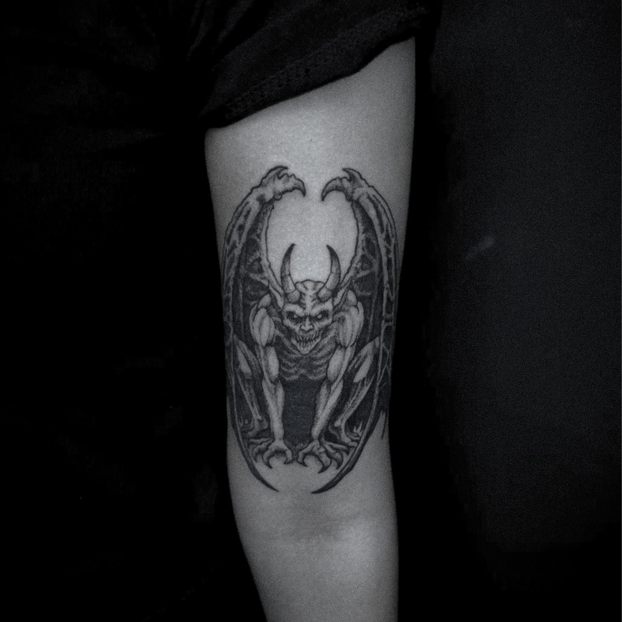Gargoyle Tattoo Designs filigree Tattoodesigns