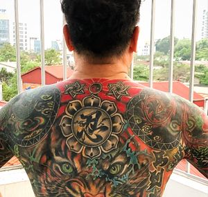 Nice back tattoos