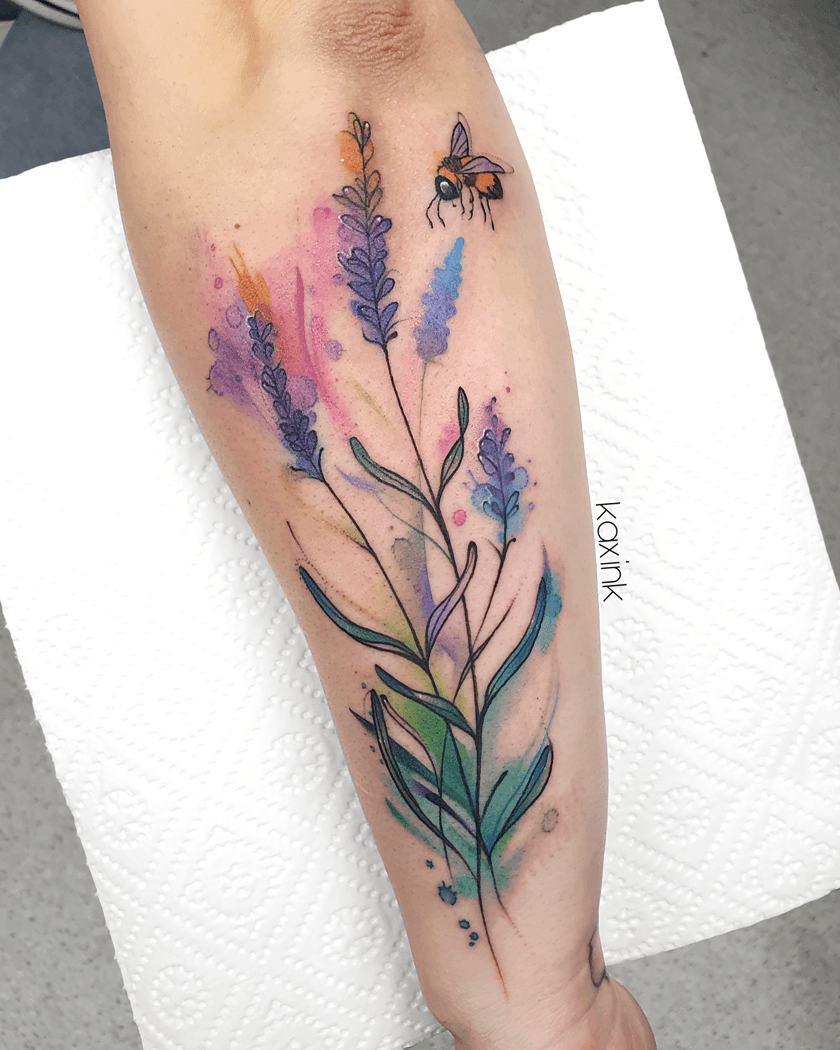 50 Best Lavender Tattoos [2024 Inspiration Guide]