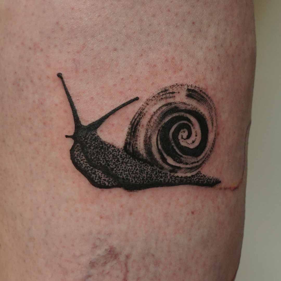 tattoos by sarah on Instagram Snail pal for Chloe  watermelontattoo     tttism tattooworkers edinburghtatto  Tattoos Snail tattoo  Watermelon tattoo