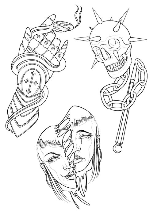 Flash tattoo