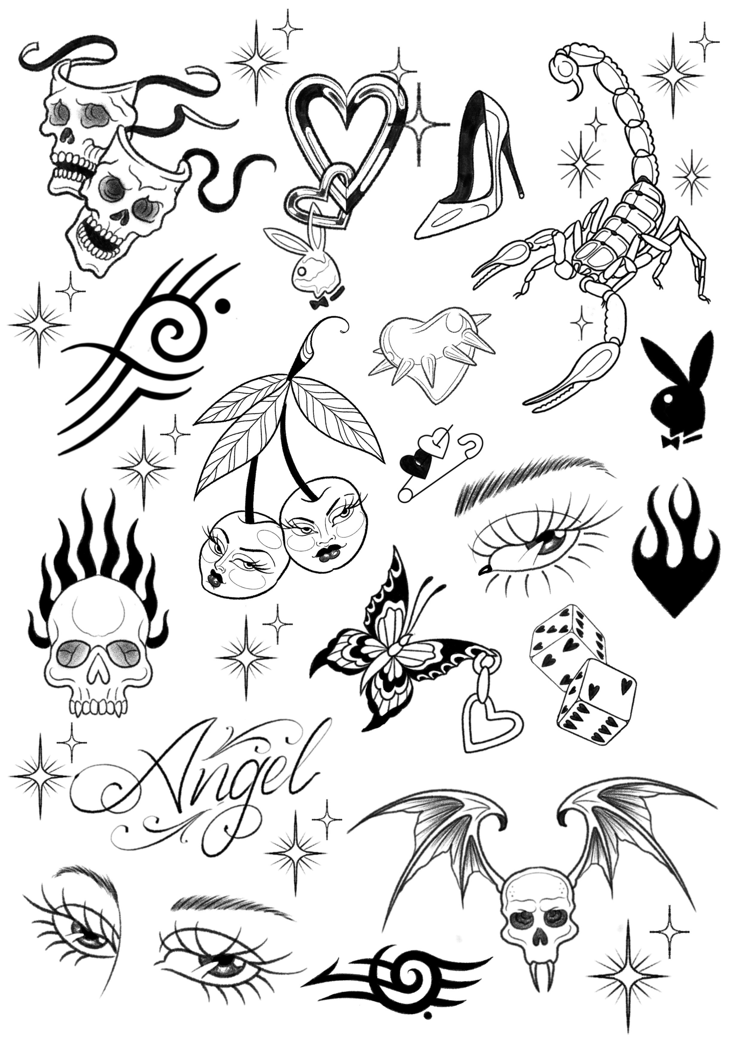Tattoo uploaded by Slava Aloha • Small gangsta angel)) #chikanotattoo  #copenhagentattoo • Tattoodo