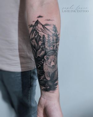 B&G forest tattoo