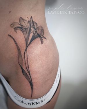B&G floral tattoo