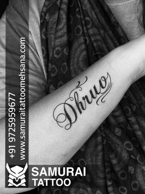 dhruv name tattoo |Dhruv name tattoo ideas |Dhruv tattoo |Dhruv name tattoo design