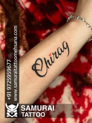 Chirag name tattoo |Chirag name |Chirag name tattoo design |