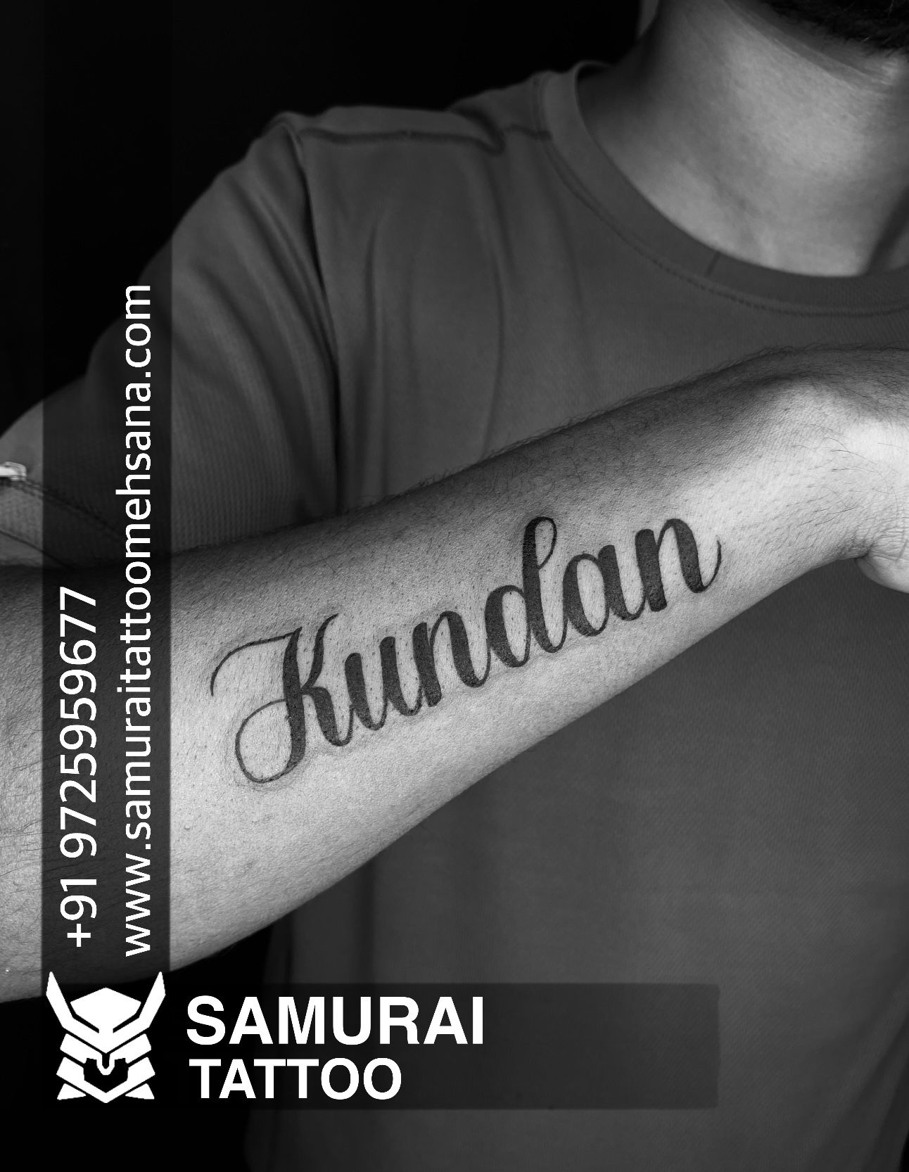 Tattoo uploaded by Vipul Chaudhary  Kundan name tattoo Kundan name tattoo  ideas Kundan tattoo  Tattoodo