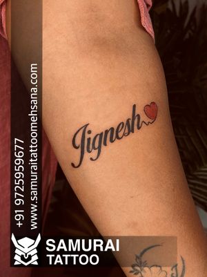 Jignesh name tattoo |Jignesh tattoo |Jignesh name tattoo ideas