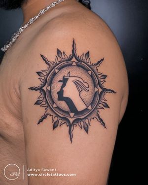 Custom Tattoo done by Aditya Sawant at Circle Tattoo Pune