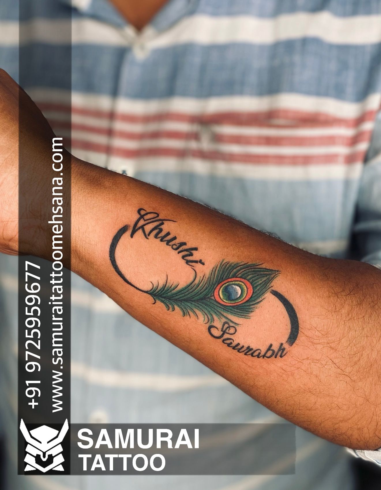 A name tattoo with Crown on forearm  181 Tattooz Studio  Facebook