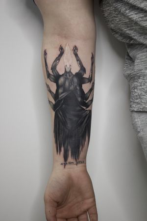 Coverup of three tattoos 