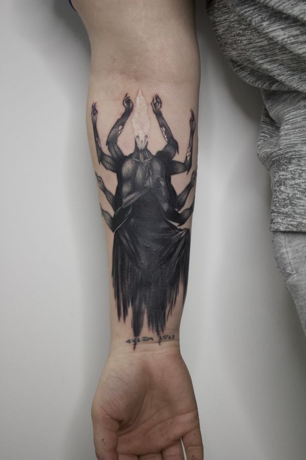 Tattoo from Romanov tattoo