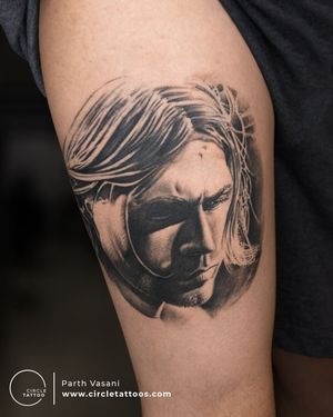 Portrait Tattoo done by Parth Vasani at Circle Tattoo India 