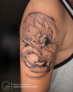 Dragon BallZ Tattoo done by Novel at Circle Tattoo Dadar