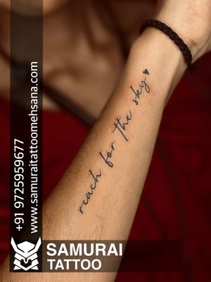 Tattoo uploaded by Vipul Chaudhary • Script tattoo |Thought tattoo