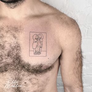 Get inked with Chloe Mickham's illustrative finesse for a chic, understated tattoo. Perfect for those with a love for simplicity.