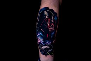 Vader and Tie fighter 