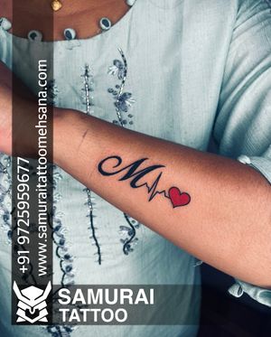 M Font tattoo |M logo |M logo tattoo |M tattoo design