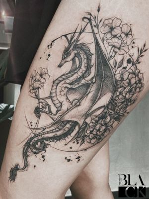 #dragon #tight #tattoo