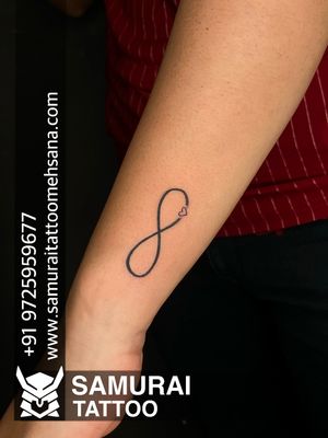 Infinity tattoo  |Infinity with feather tattoo |Tattoo for girls |Girls tattoo  