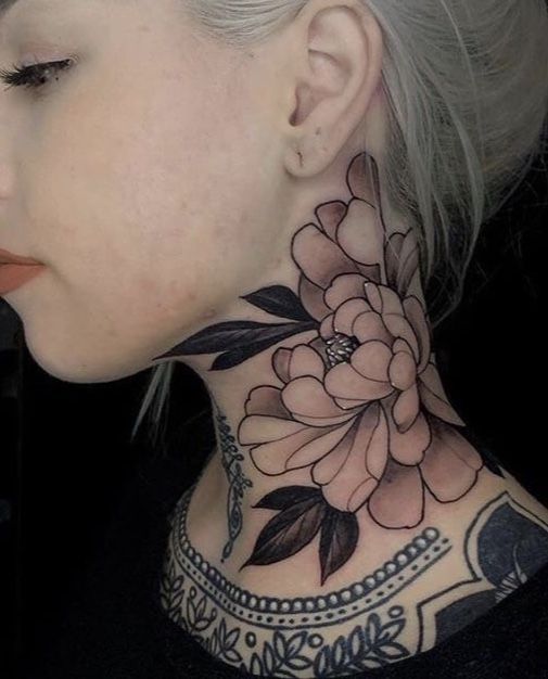 Flowers tattoo by Jefree Naderali | Post 27294