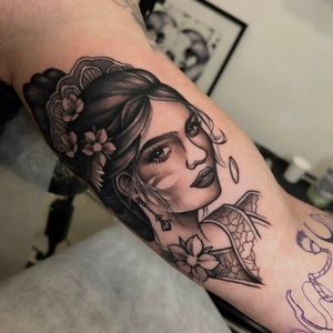 Geisha Tattoo by Jaris Ink
https://jarisink.com/