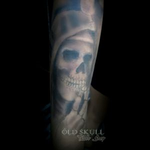 Old Skull Tattoo