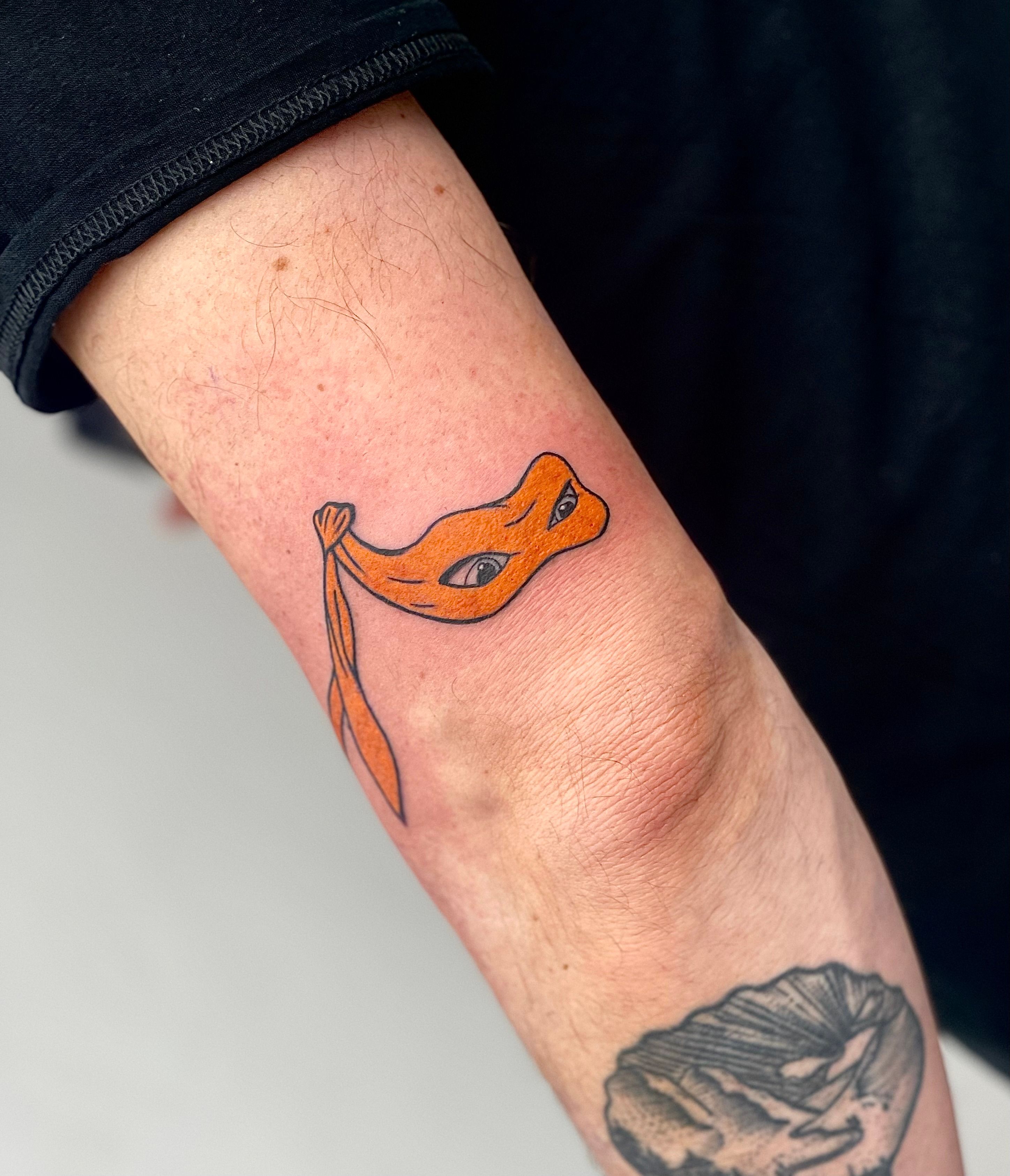 Original #cartoon #ninjaturtles tattoo that Danny @slimeballtattoos did a  few weeks ago.. Give him a DM for any tattoo needs you may… | Instagram