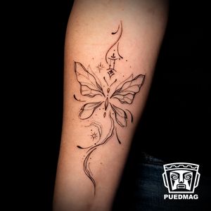 Fine Line Tattoo by Danny Mejia