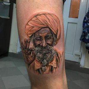 Oldman tattoo