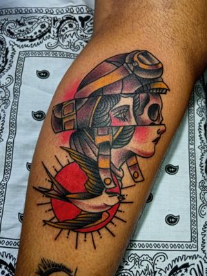 Tattoo tradicional piloto 