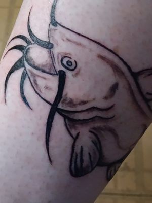 Hunting and Fishing  Catfish tattoo, Hunting tattoos, Art tattoo