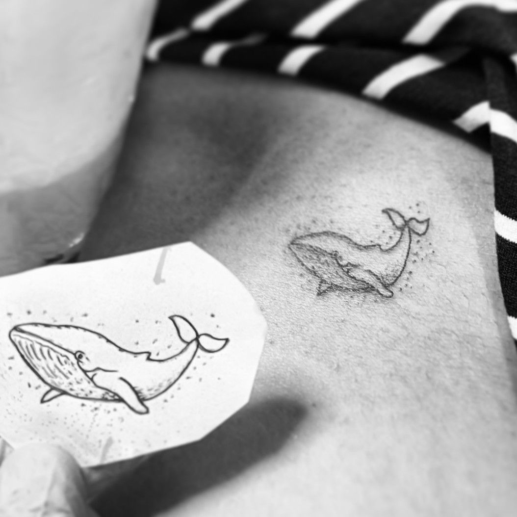 Whale Illustrative - Global Tattoo Mag Club