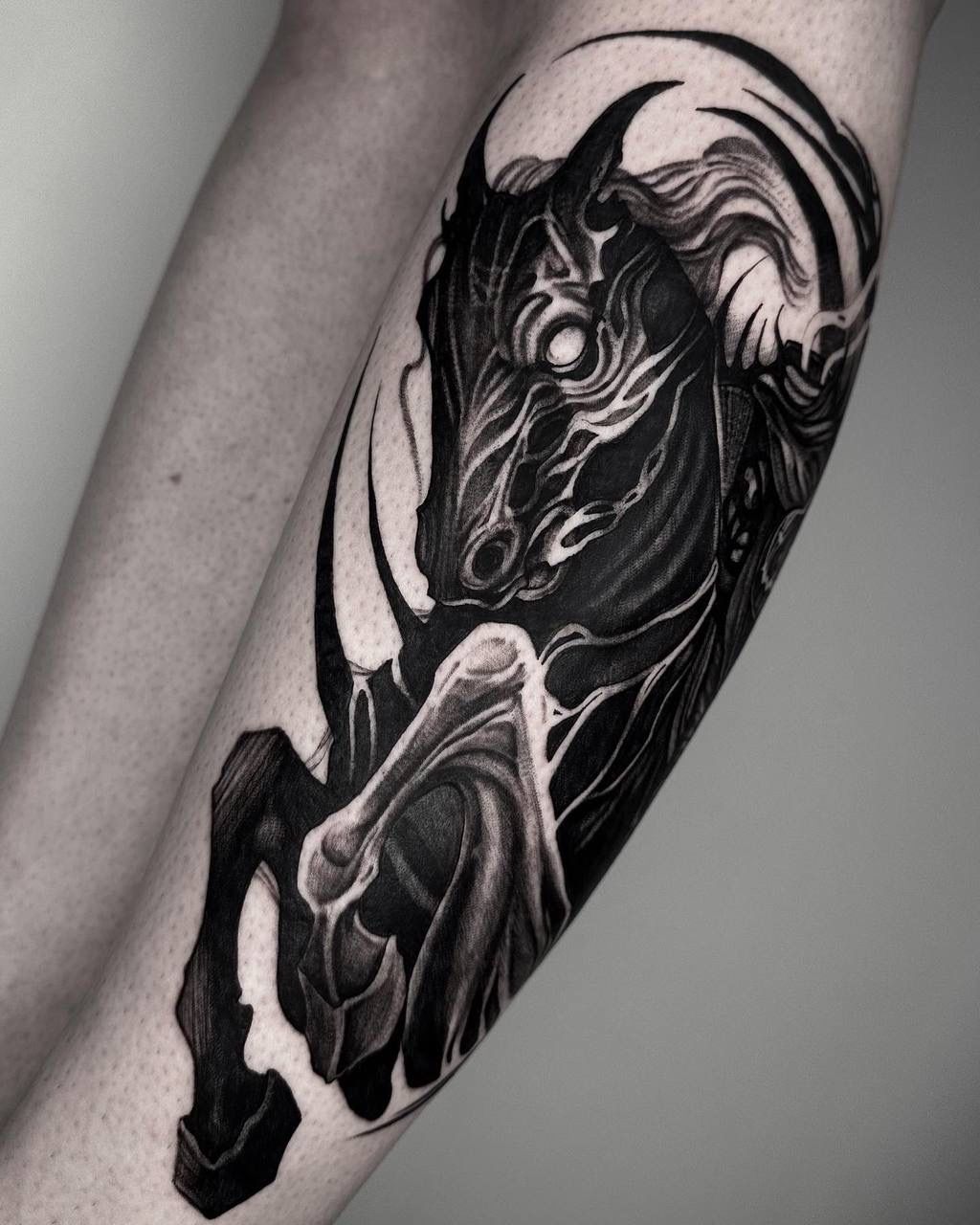 The Horse tattoo by Felipe Kross | Photo 25487
