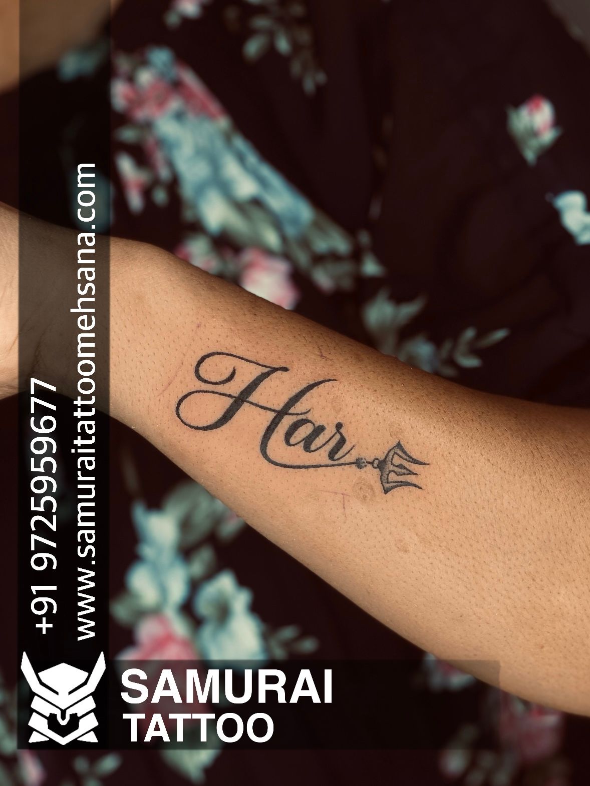 Stylish Ajay Name Tattoo Design for Hand  Hindi Master