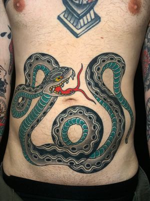 2 sessions snake stomach for Demian 