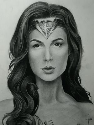 Wonder woman draw