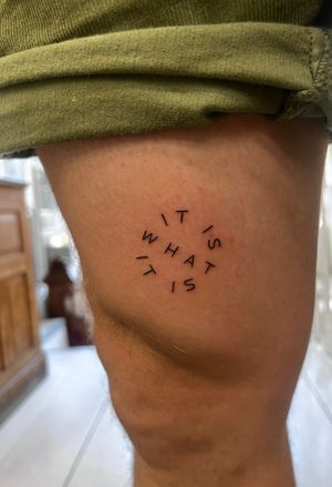 Fine Line Tattoo #finelinetattoo #letteringtattoo #ignoranttattoo #claudiafedorovici #tattooartistsamsterdam #finelinetattooartist 
