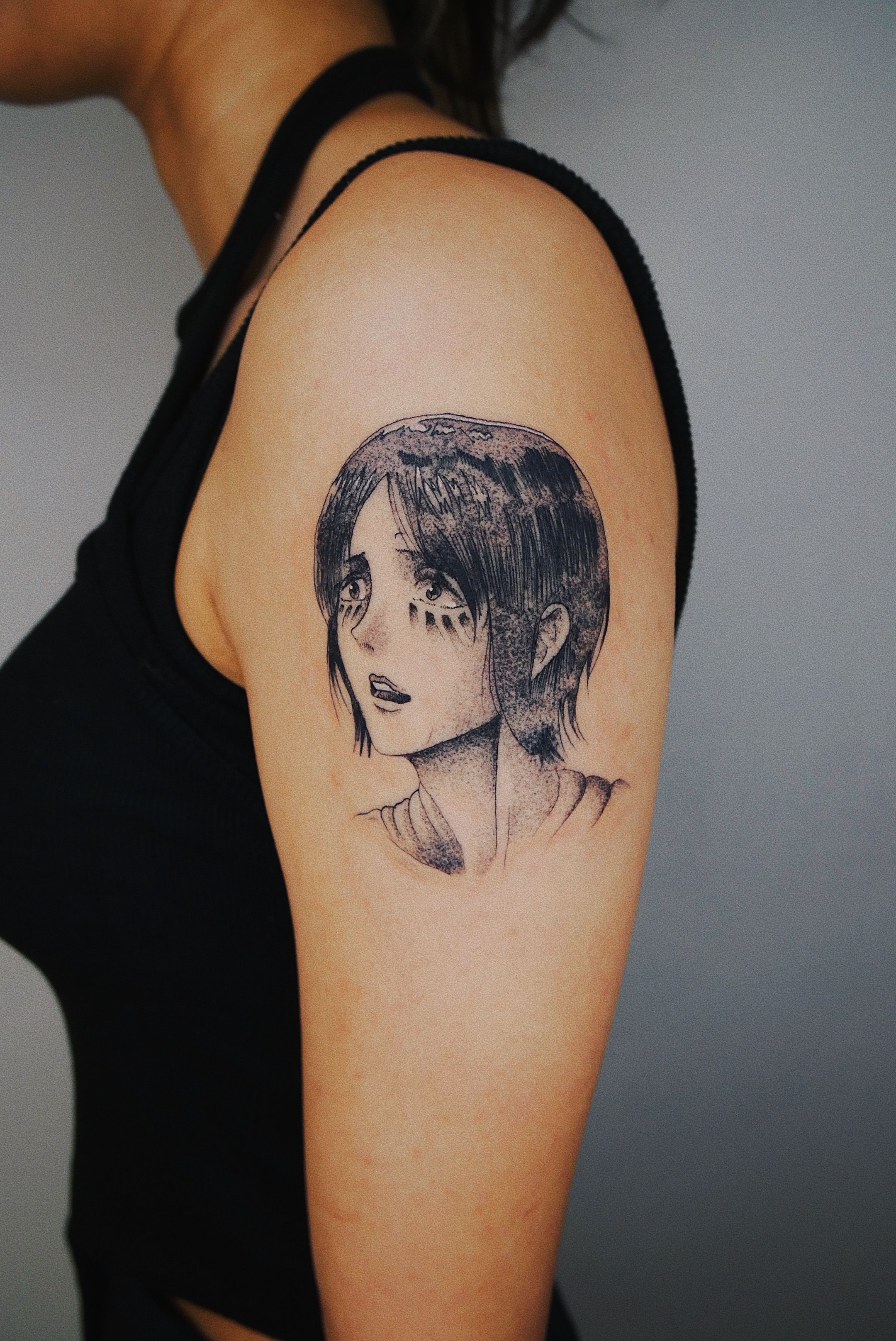 posted this a while ago but now its healed lain tattoo lain tattoo  r Lain