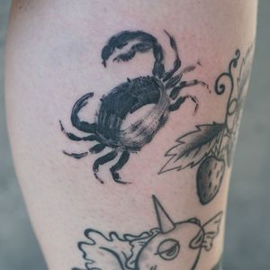 Painterly crab 
