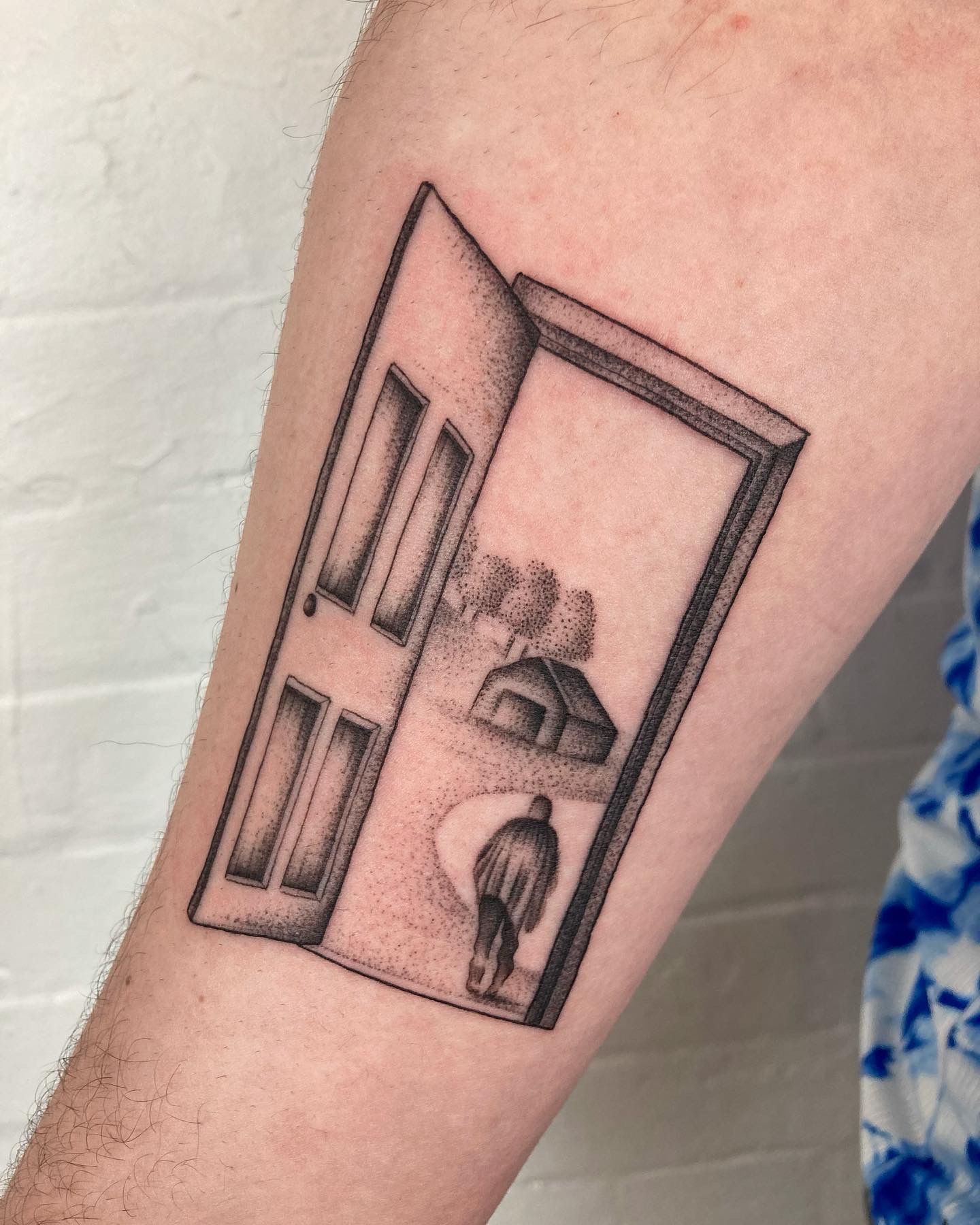 First tattoo Wish you were here album cover by Noel C at Allied Tattoo in  Brooklyn NY  rtattoos