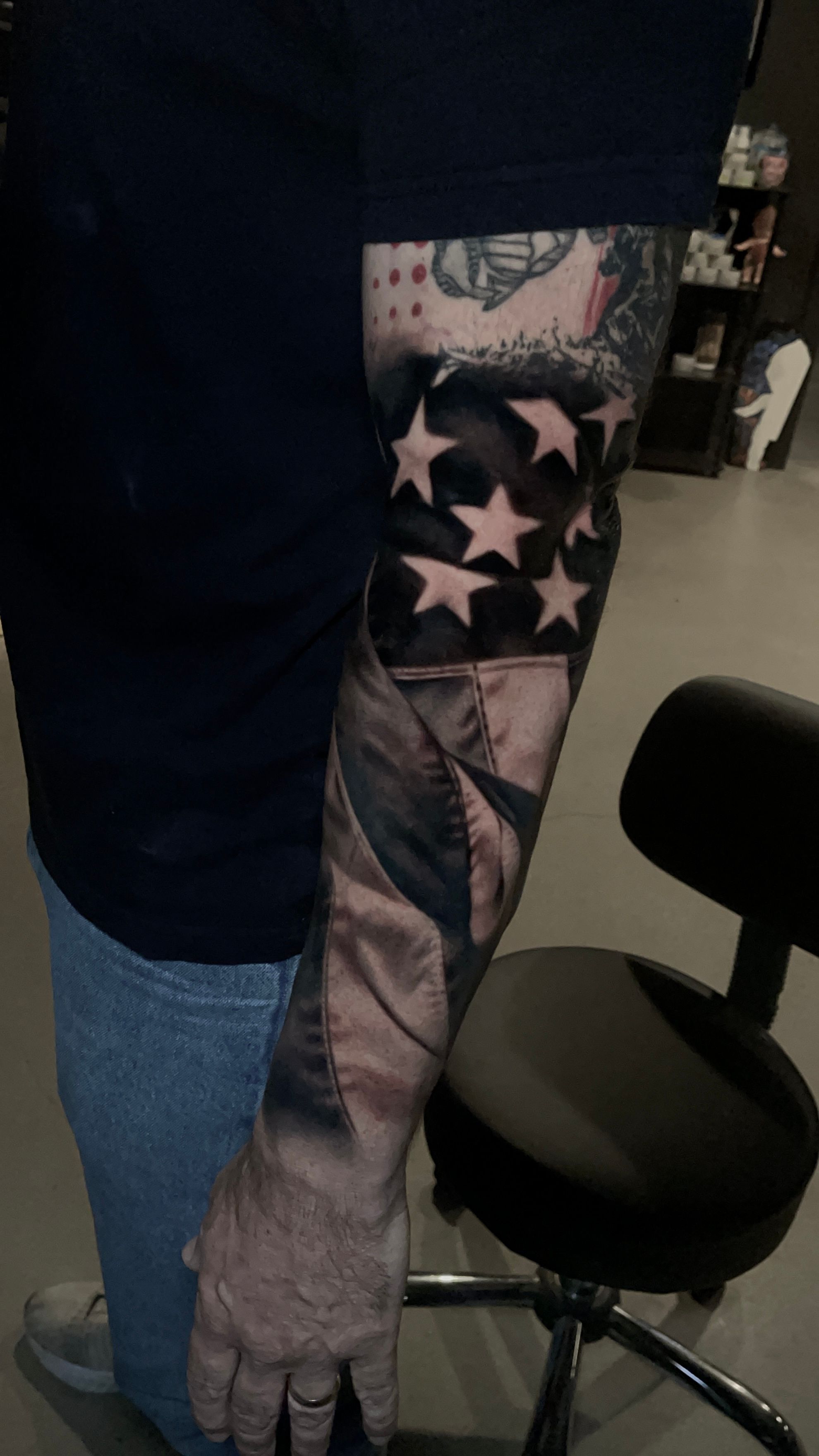 American Flag Tattoo by nataliaborgia on DeviantArt