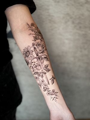 Floral scar cover